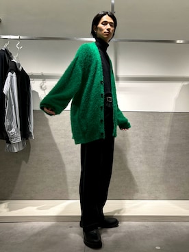 「ジーユー」｜TOKYO SHIRTS staffさん（メンズ・173cm）の秋コーディネート