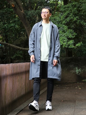 「スキニー」｜「UNIQLO（ユニクロ）のアイテム」を使った、TOKYO SHIRTS staffさん（メンズ・187cm）の秋コーディネート