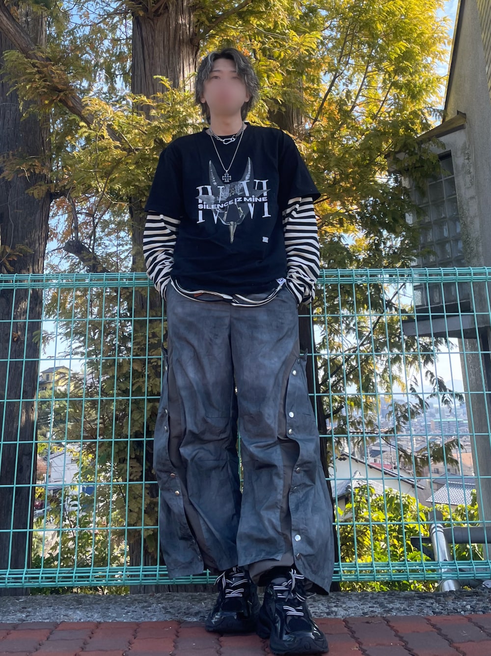 GRANCY（グランシー）の「【GRANCY】Button Layered Design Nylon