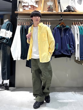 「PENDLETON（ペンドルトン）のアイテム」を使った、りょたさん（メンズ・180cm）の春コーディネート