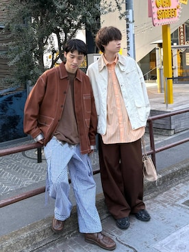 りょたさん（メンズ・180cm）の春コーディネート