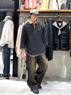 りょたさん（メンズ・180cm）の春コーディネート