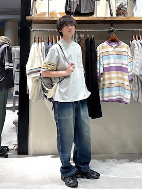 りょたさん（メンズ・180cm）の春コーディネート
