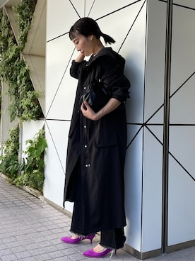 「LOUNGEDRESS（ラウンジドレス）のアイテム（ジャケット/アウター）」を使った、loungedress_saekiさん（レディース・162cm）の秋コーディネート