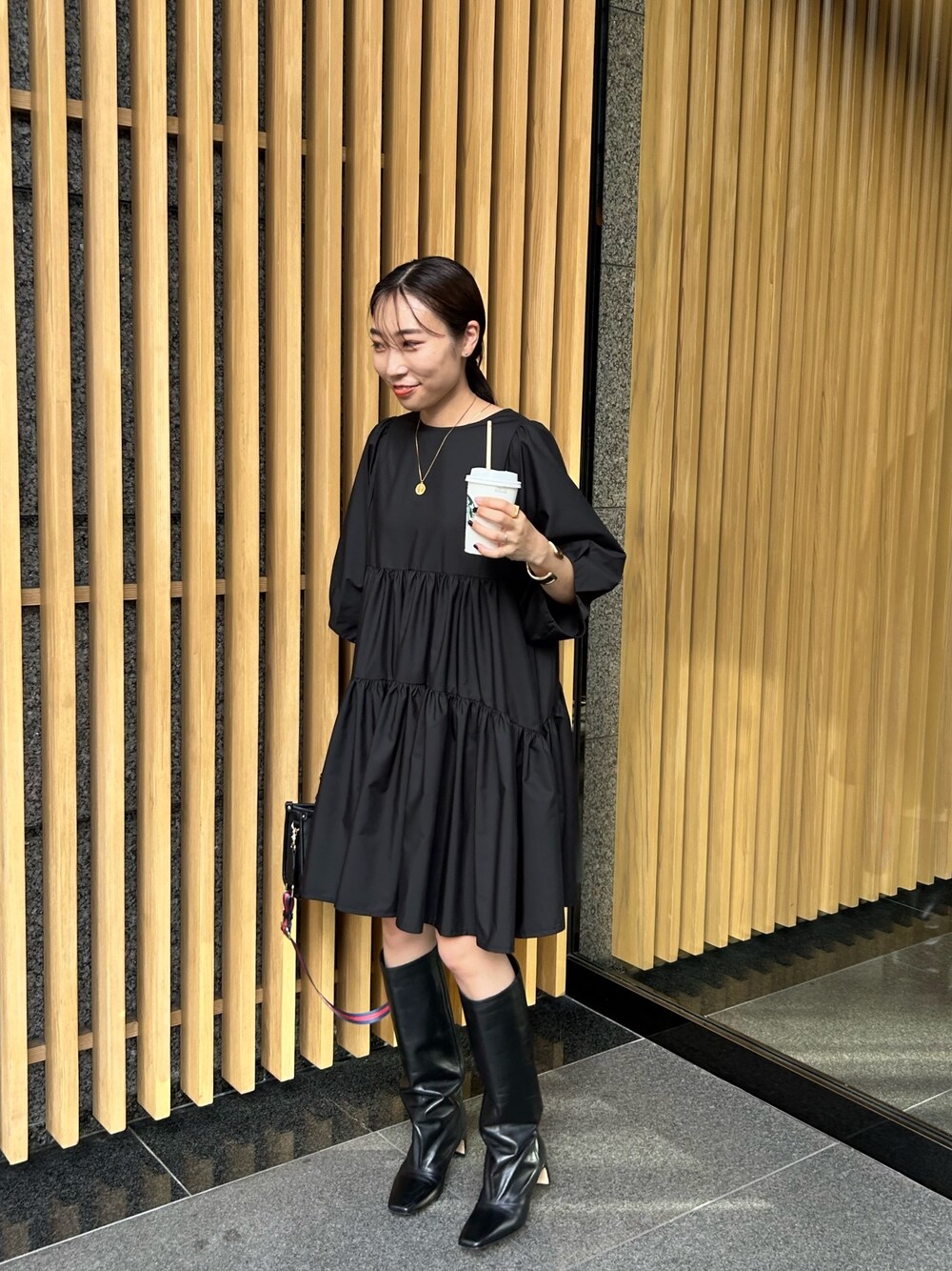 Loungedress(ラウンジドレス) ティアードチュニックワンピース