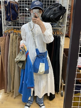 「HIGHTIDE（ハイタイド）のアイテム」を使った、パトさん（レディース・158cm）の夏コーディネート