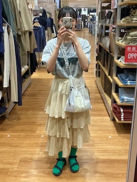 「HIGHTIDE（ハイタイド）のアイテム」を使った、パトさん（レディース・158cm）の夏コーディネート