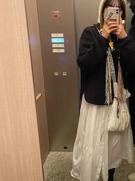 「HIGHTIDE（ハイタイド）のアイテム」を使った、パトさん（レディース・158cm）の冬コーディネート