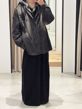 「ワントーンコーデ」｜hakuさん（メンズ・174cm）の冬コーディネート