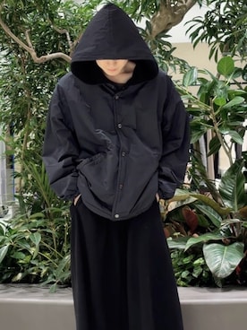 「アイテム（マウンテンパーカー）」を使った、hakuさん（メンズ・174cm）の秋コーディネート