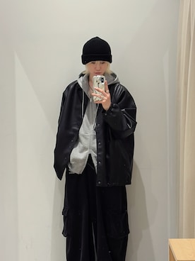 hakuさん（メンズ・174cm）の秋コーディネート