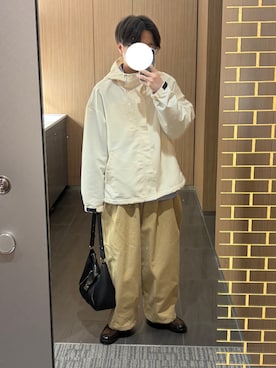 「アイテム（マウンテンパーカー）」を使った、けさん（メンズ・163cm）の秋コーディネート