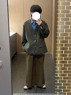けさん(メンズ・163cm)の春コーディネート