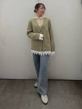 めりさん（レディース・152cm）の春コーディネート