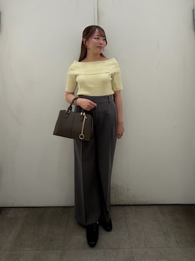「センスオブプレイス」｜めりさん（レディース・152cm）の春コーディネート
