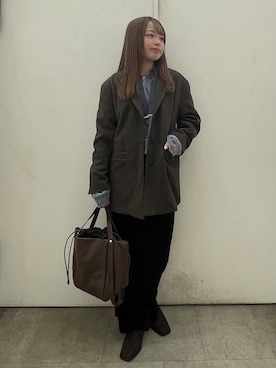 めりさん（レディース・152cm）の冬コーディネート