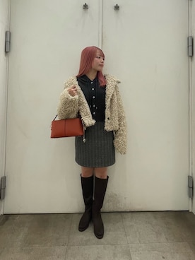 「アイテム（ブルゾン）」を使った、めりさん（レディース・152cm・10代）の秋コーディネート