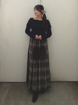 めりさん（レディース・152cm）の秋コーディネート