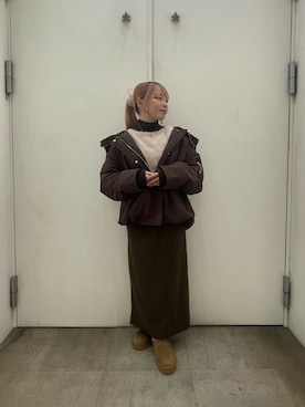 「アイテム（ブルゾン）」を使った、めりさん（レディース・152cm・20代）の秋コーディネート