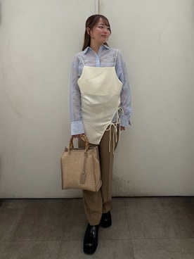 「センスオブプレイス」｜めりさん（レディース・152cm）の春コーディネート