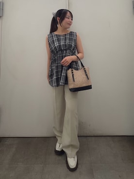 めりさん(レディース・152cm)の夏コーディネート