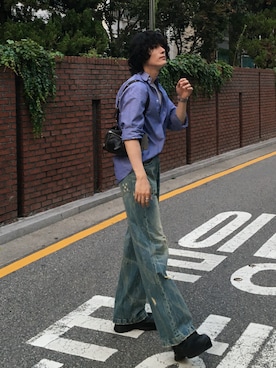 182mk_さん（骨格ウェーブ・メンズ・182cm）の夏コーディネート