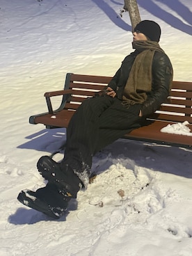 「Paul Smith（ポールスミス）のアイテム」を使った、mikamoさん（メンズ・182cm）の秋コーディネート