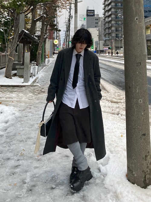 ジャケット・アウター Jean Paul Gaultier Brushed Chester Coat Jean Paul GAULTIER FEMME(ジャンポールゴルチエファム) 90's ~ 00's