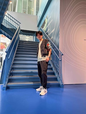 OUさん(メンズ・180cm)の春コーディネート