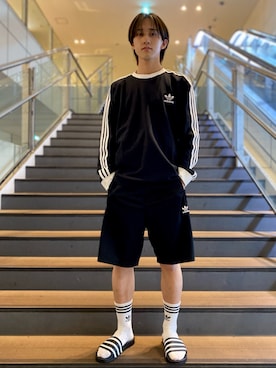 「アイテム（レッグウェア）」を使った、NAさん（メンズ・173cm）の春コーディネート