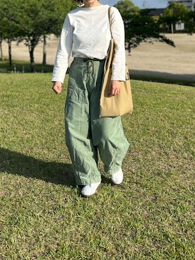 「GERMAN TRAINER（ジャーマントレーナー）のアイテム」を使った、ykoto1003さん（レディース・155cm）の夏コーディネート