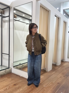 「FORK&SPOON（フォークアンドスプーン）のアイテム」を使った、tomoさん（レディース・161cm）の秋コーディネート