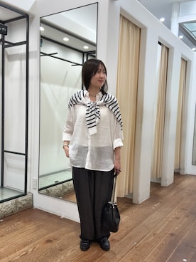 「folna（フォルナ）のアイテム」を使った、tomoさん（レディース・161cm）の夏コーディネート
