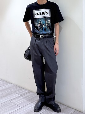 「ブルべ冬」｜吉田　さん（メンズ・176cm・20代）の夏コーディネート