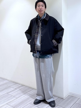 吉田　さん（メンズ・176cm）の冬コーディネート