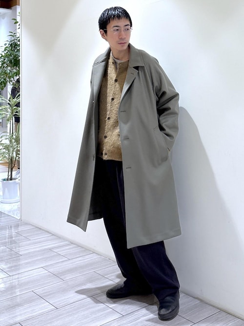 WILD LIFE TAILOR ADAM ET ROPE ステンカラーコート WILD LIFE TAILOR Adam et Rope' ステンカラーコート L カーキ メンズ