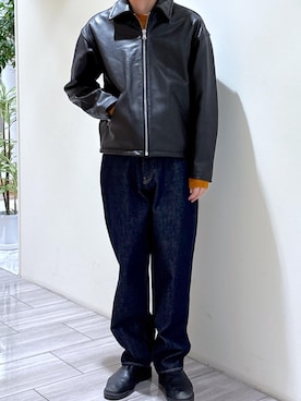 「アイテム（ブルゾン）」を使った、吉田　さん（メンズ・176cm・20代）の夏コーディネート
