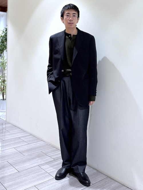 【NIKKE】ワイド デニム スラックス ADAM ET ROPE' JEANS ADAM ET ROPE'｜【NIKKE】ワイド イージー デニム スラックス