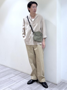 吉田 さん(メンズ・176cm)の夏コーディネート