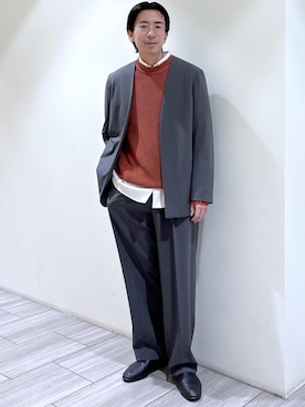 吉田　さん（メンズ・176cm）の冬コーディネート