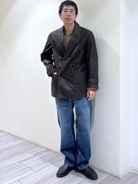 吉田　さん（メンズ・176cm）の冬コーディネート