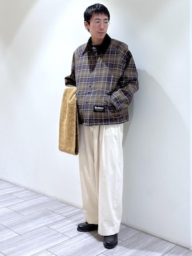 「アイテム（その他アウター）」を使った、吉田　さん（メンズ・176cm・20代）の秋コーディネート