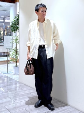 「パンツスタイル」｜吉田　さん（メンズ・176cm・20代）の夏コーディネート