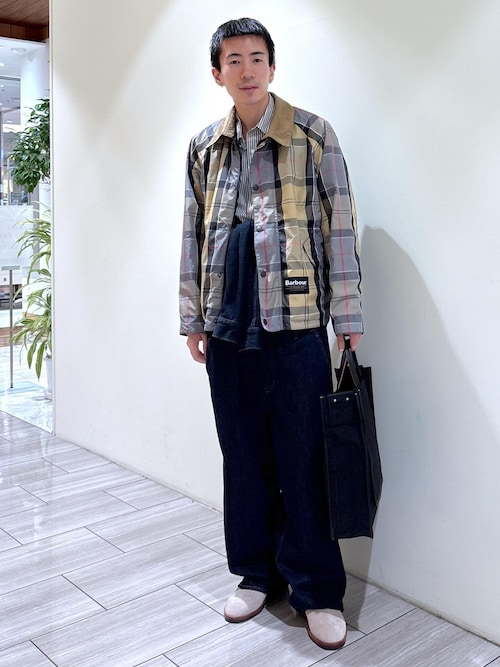 別注》【Barbour/バブアー】TRANSPORT リバーシブルブルゾン