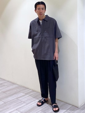 「敏感」｜吉田　さん（メンズ・176cm）の夏コーディネート