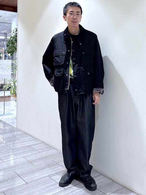 【NIKKE】ワイド デニム スラックス ADAM ET ROPE' JEANS ADAM ET ROPE'｜NIKKE ストレート スラックスデニム / ADAM ET