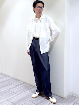 吉田 さん(メンズ・176cm)の夏コーディネート