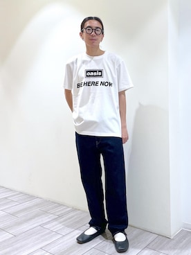「ADAM ET ROPE'（アダムエロペ）のアイテム（スリッポン）」を使った、吉田　さん（メンズ・176cm）の夏コーディネート