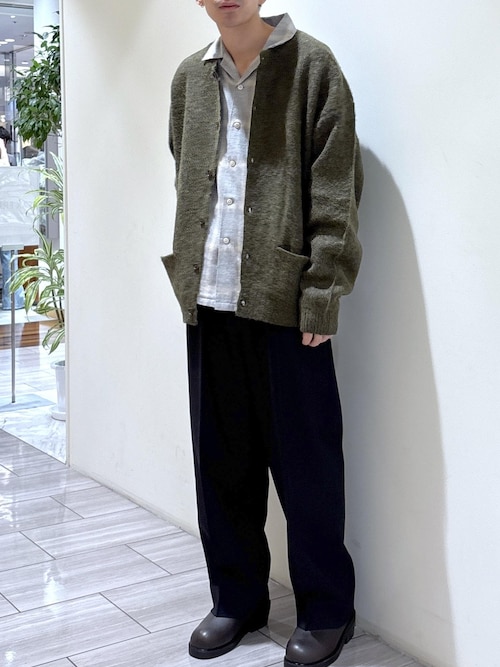 セール】ハードクロス 2プリーツ スラックス（スラックス）｜ADAM ET