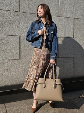 モエさん（レディース・163cm）の春コーディネート